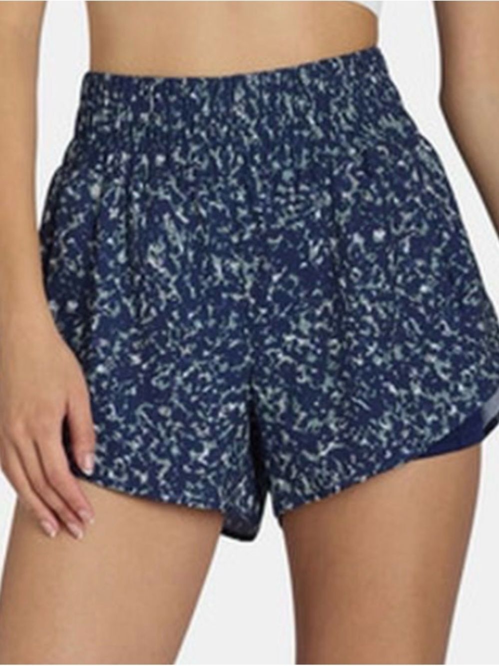 Avia Bike Liner Shorts Running Gym Fitness Medium (8-10)Athleisure Blue Sapphire